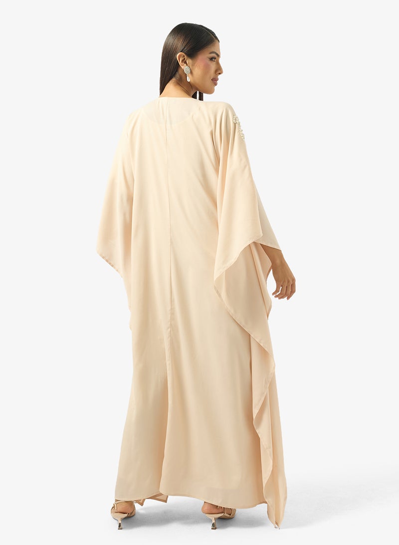 Khizana Embellished Abaya - Image 2